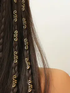 Twist Design Hair Ring, Elegant Hair Accessories for Women & Girls, Trendy All-match & Exquisite Hair Accessories for Daily & Party Hairstyle Decoration