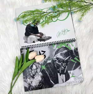 MFDoom Madlib All Caps 2026 Calendar, Metal Face Calendar, MadVillain Calendar, 2026 Calendar, Gift Idea
