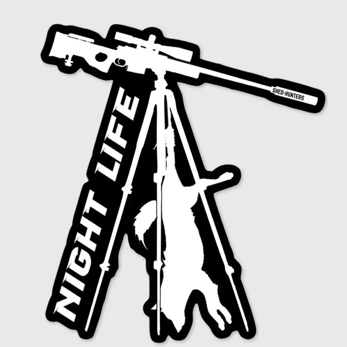 Big Night Life Sticker | Thermal Night Vision Predator Hunter Decal