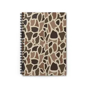 Everything Duck Camo Journal - Spiral Bound Notebook with Duck Camouflage Design | Hunting Season | Hunter Accessories | Camouflage Style