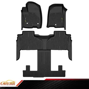 TPE 3D Floor Mats All Weather  Fit For 2021-24 Chevrolet Tahoe/GMC Yukon