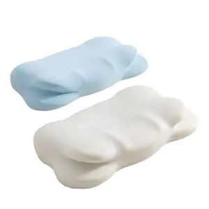 Cloud Pillow Cervical Support for Neck Pain Relief, Memory Foam Neck Pillow for Adults, Ergonomic Pillow for Side Sleepers, Sleep Enhancing Neck Protection Pillow