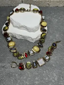 Sultry Shine Necklace 16" & Watch 6" Set