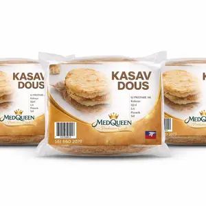 kasav Dous- cassava bread coconut sweet - 3 pack
