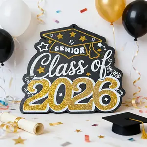 Graduation Plaque for Home and Kitchen Wooden Decor, Perfect for Graduation Celebrations, Unique Gift for New Graduates