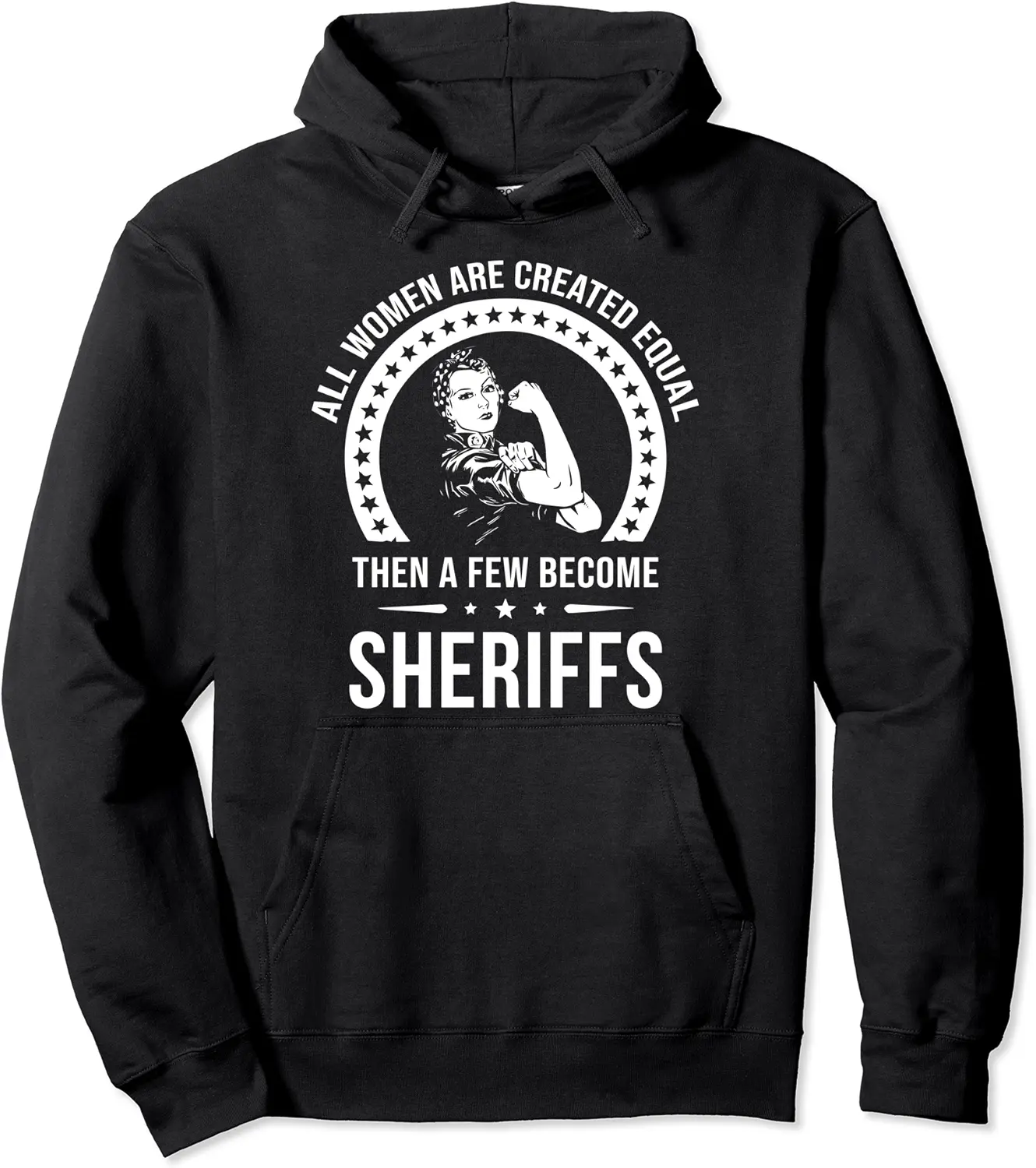 Sheriff Shirts for Women | Sheriff Pullover Hoodie - Elizabethtej Shop 60B091J8187Q