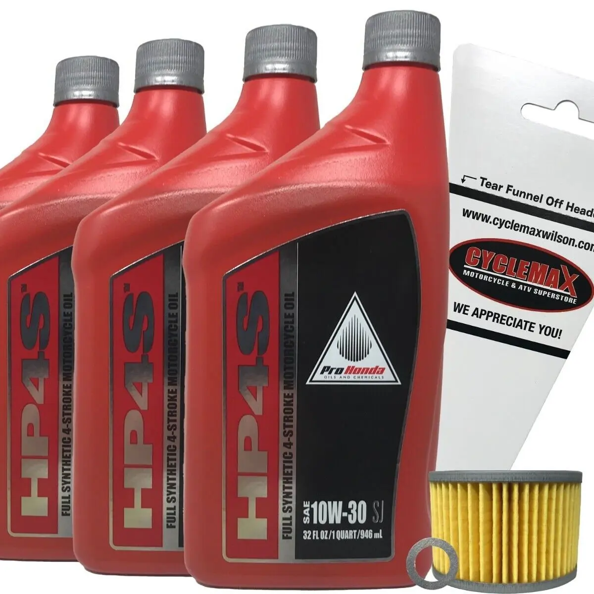 Genuine OEM Full Synthetic Oil Change Kit for 2014-2023 Honda Pioneer 700