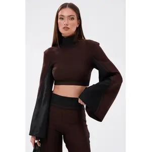 MAZIE MOCK NECK SWEATER