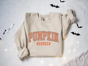 Retro Pumpkin Season Sweatshirt, Autumn Fall Sweatshirt, Halloween Thanksgiving Sweater, Pumpkin Halloween Sweatshirt, Fall Gifts, Autumn Sweatshirt, Full Size, Full Colors, for Men, for Women