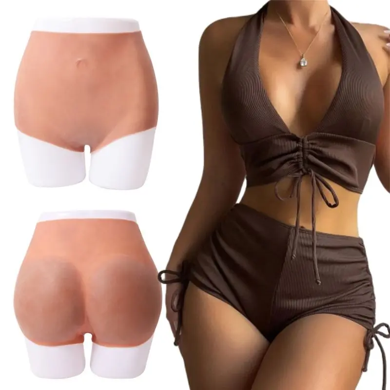 Silicone Hip Enhancer Padded Panties Butt Lifter Curve Shapewear Women Body Shaper White Beige Brown Tummy Control Womenswear Breathable