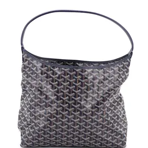 Pre-owned Goyard Canvas Coated Shoulder Bags Boheme Hobo Printed Coated Canvas by Rebag