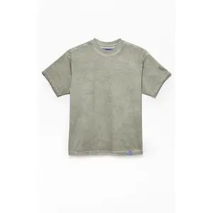 A.R.C. Men's GrayÂ Vintage Wash Heavyweight Oversized T-Shirt
