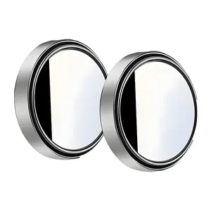 Rotatable Car Blind Spot Mirror, 2 Counts HD Crystal Glass Wide Angle Wing Mirror, Waterproof Durable Traffic Safety Mirror for Car, Car Side Mirror