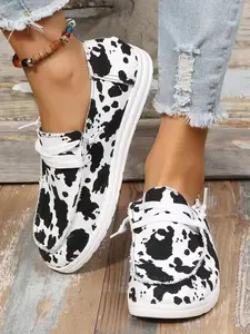 Women's Plus Size Sporty Casual Shoes, Comfortable Walking Sneakers for Daily Wear, Fashionable Footwear for Active Lifestyle