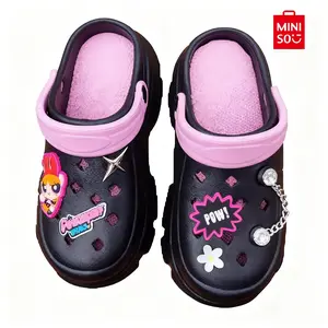 【Winter Special】The Powerpuff Girls Collection Thick Sole Clogs, Cute Heroine Design + Chunky Sole, Perfect for DIY Adorable Daily Wear Scenes & Custom Decor, Ideal for Casual Outings,Holiday & Holiday Haul#Summervibes