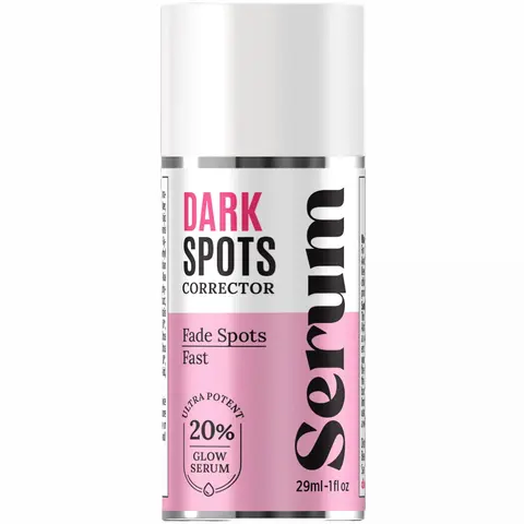 Divine Derriere RAPID Dark Spots Remover Serum - noRx Dark Spot Corrector with 20% GLOW Serum with Kojic Acid, Alpha Arbutin, Lactic Acid & Peptides - Skin Brightening Serum Remedy for Dark Spots & Uneven Skin Tone - 1 fl oz.