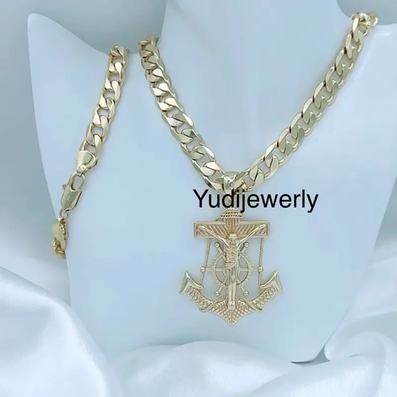 Yudijewerly # 506 Necklace ( 10mm) # 408 Pendant
