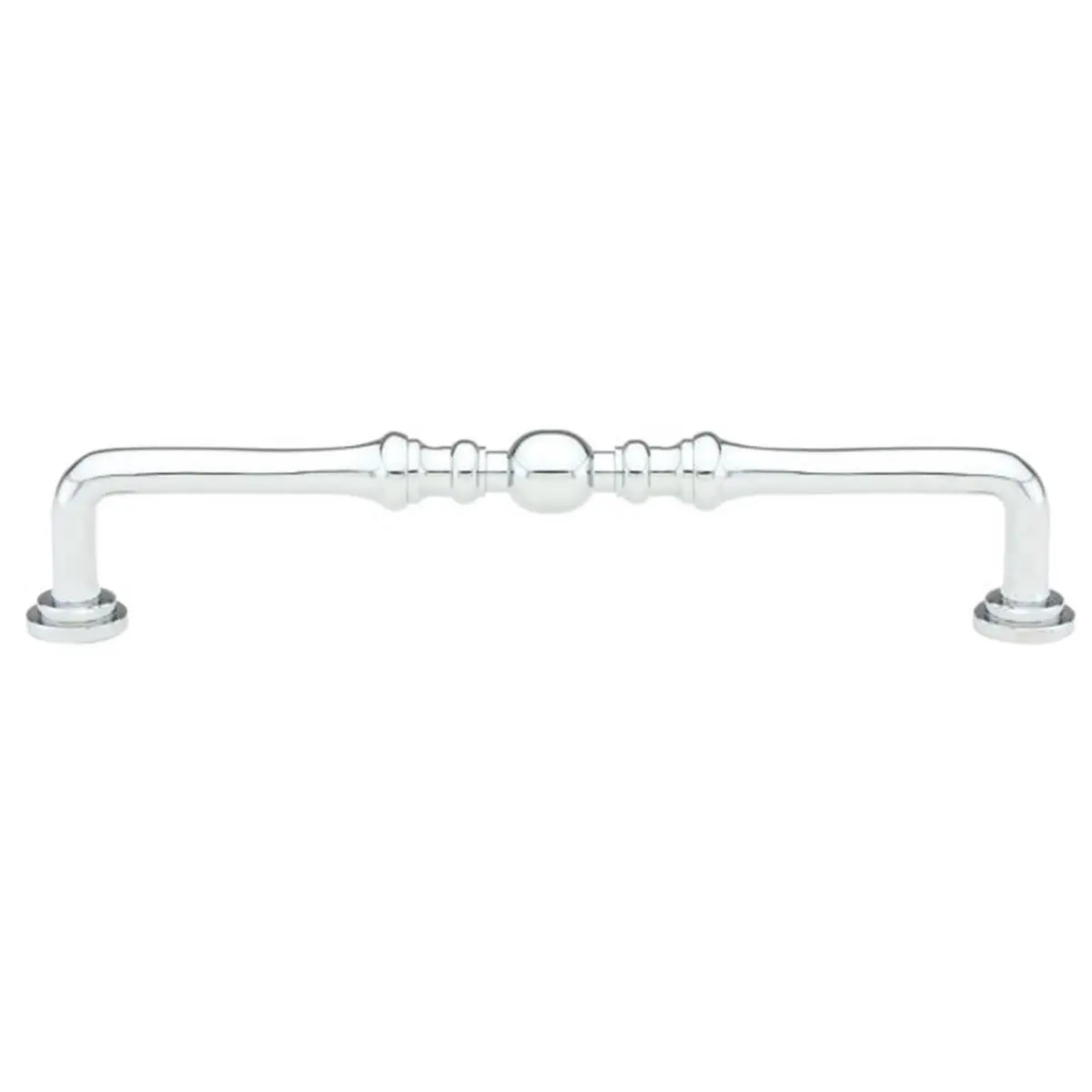 Emtek 86130US26 Spindle Cabinet Pull, 4 in. Center to Center (4' ctc), Bright Chrome
