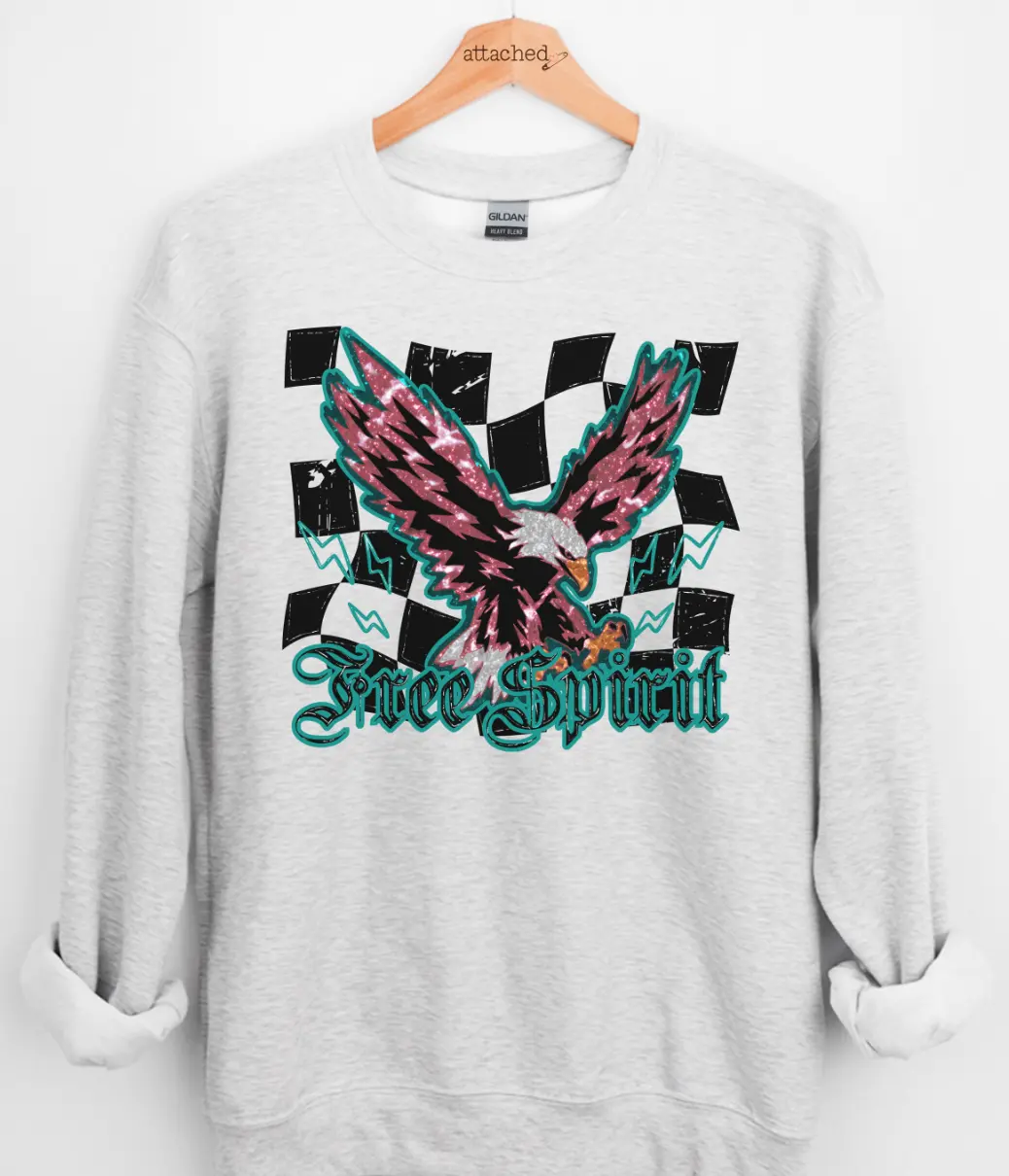 Free Spirit Eagle Graphic Top Free Spirit Eagle Graphic Top