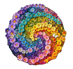 【HOT！】Wooden Puzzle L Size 250-300pcs Collection Unique Shape Jigsaw Puzzle for Adults Kids Family Game Creative Birthday Gifts Natural Material Smooth Edge Home Decor