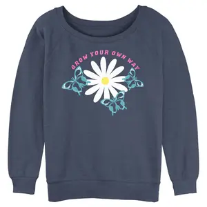 Juniors Womens Lost Gods Grow Your Own Way Sweatshirt