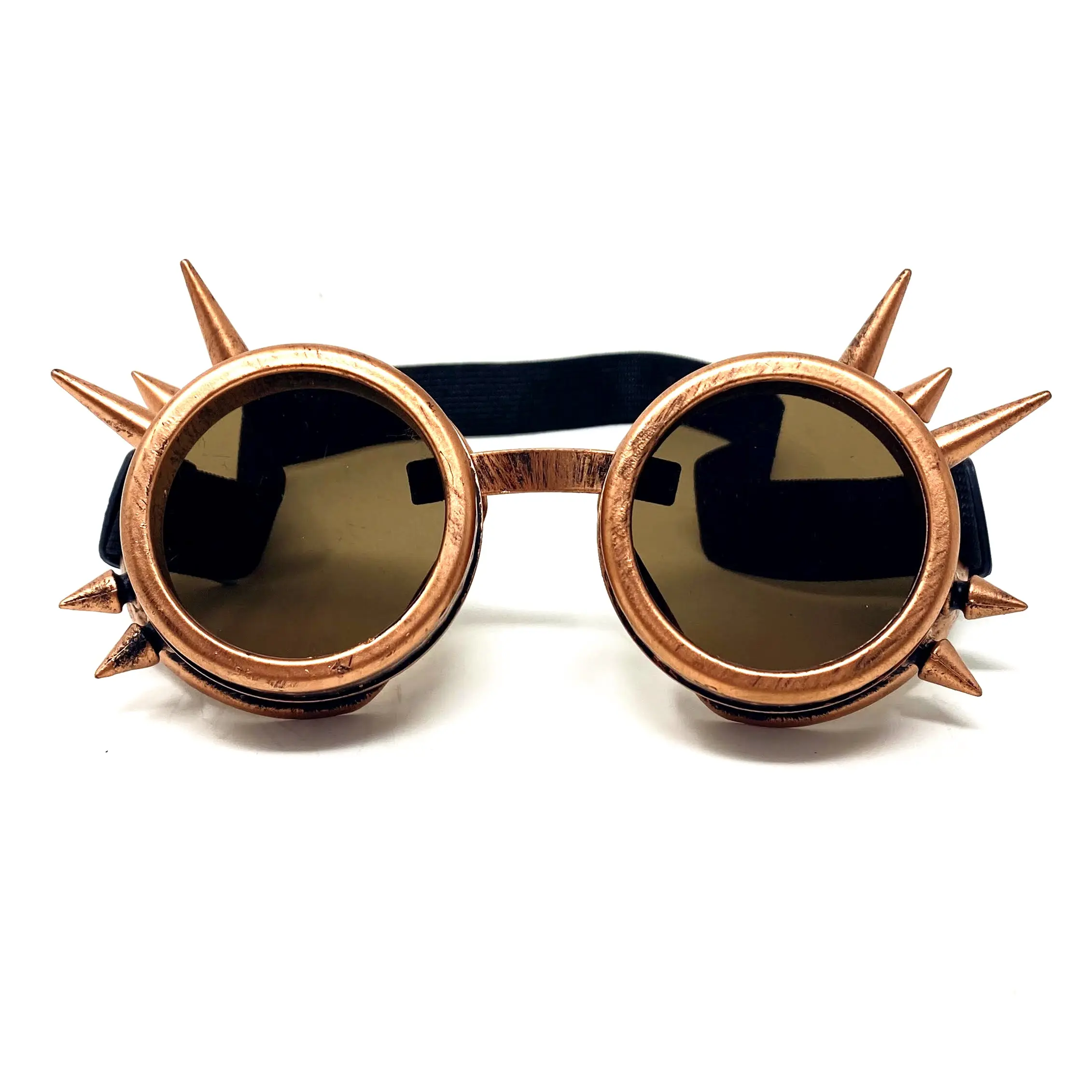 Steampunk Victorian Style Metallic Scientist Time Traveler Goggles