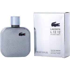 Lacoste L.12.12 Silver Grey By Lacoste Eau De Parfum For Men