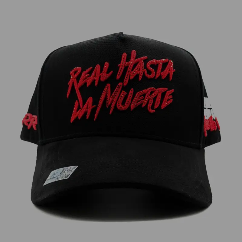 GORRA REAL HASTA LA MUERTE COLOR BLACK