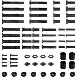 Universal TV Mount Hardware Kit Includes M4 M5 M6 M8, Fit Most up to 80 inches TV/Monitor Mounts (UVSP-N), Black