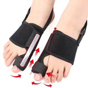 Thumb valgus orthosis big foot bone toe heavy camp toe splitter adjustable day and night with toe retainer
