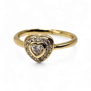 Kids Heart Ring 14k Gold
