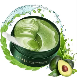 Avocado Moisturizing Under-Eye Mask, 60 pcs — Eye Care for Dark Under-Eye Circles, Skincare Gift for Moisture, Hydration, and Comfort