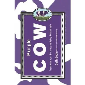 USED Book - Purple Cow: Transform Your Business by Being Remarkable by Seth Godin (Hardcover) - english