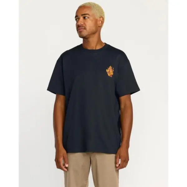 VOLCOM Men's Callum Rooney Featured Artist Short Sleeve Tee - Loose Fit Streetwear Graphic Print, Heavyweight Cotton Casual Menswear T-Shirt, Shortsleeve, Round Neck