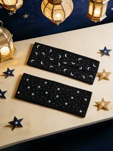 2pcs Ramadan Rhinestone Star Moon Wide Headband, Soft Hair Tie for Daily Outdoors Sports and Holiday Wear, Hairbands Bling Hair Headband Holiday Headbands Chic Headbands