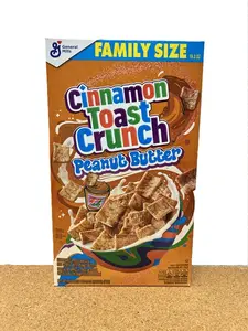 Cinnamon Toast Crunch Peanut Butter Cereal – Family Size (19.3 oz / 547 g)