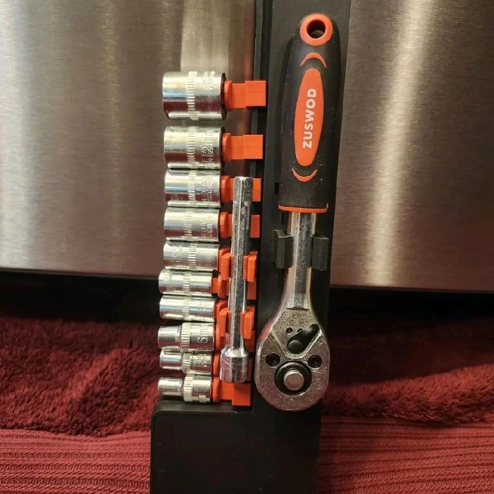 12Pc Wrench Socket Set Bike Motorcycle Car Auto Repair Tool Kit