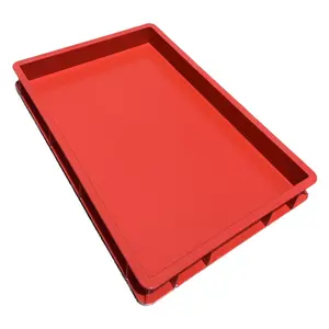 Pizza Dough Box size 24"x16"x3" Red