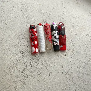 Classic MM  Press-On Nail Set - Custom Sizes & Length