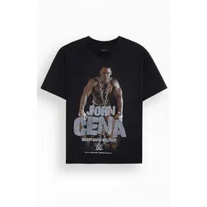 PacSun Men's WWE John Cena Chain T-Shirt - Multicolor