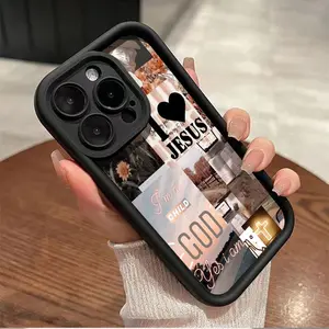 Jesus is My Light Phone Case for iPhone 17 Air 16 15 14 Pro Max 13 12 11 XR XS E Plus Shockproof Drop Protection Rugged Durable Silicone Cover Cellphone Protective Smartphone Casing Screen Protector