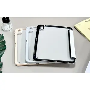 Tri-Fold Acrylic Phone & Tablet Case - Premium Silk Texture, High-End Fashion Edition, Compatible with iPhone, Apple Tablets & Other Universal Models