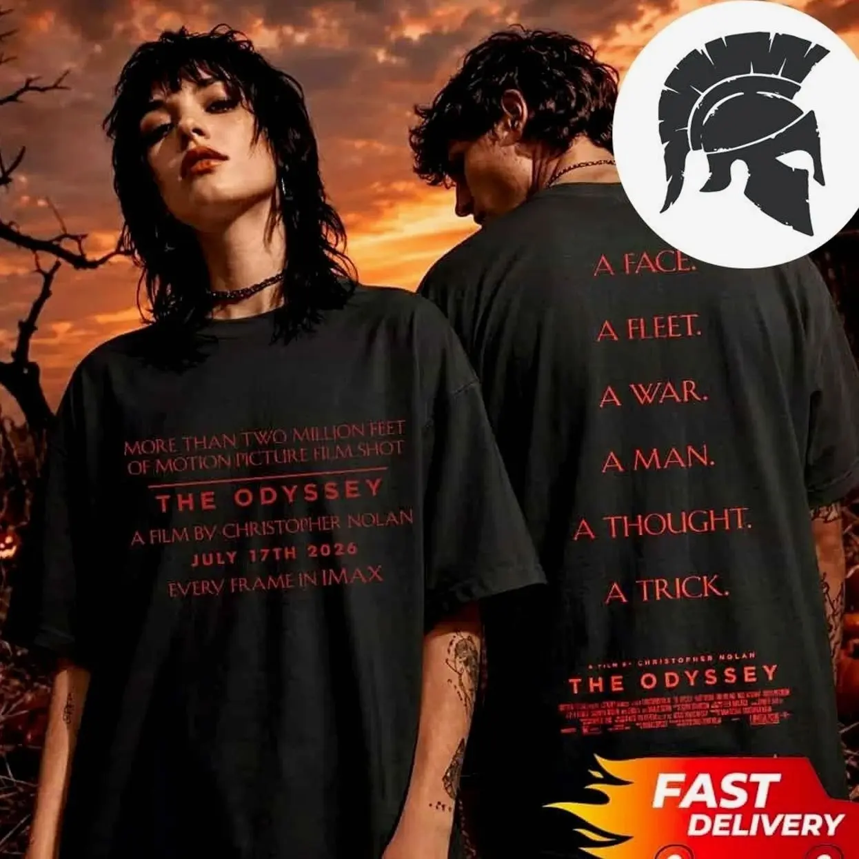 Travis Odyssey IMAX Bard Two Sided T-Shirt MX8