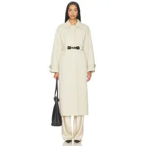 Elodie the Label Ysella Trench Coat in Khaki