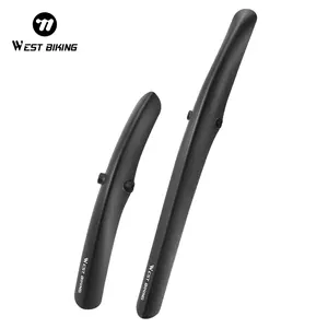 WEST BIKING Road Bike Fender 700C Bicycle Front Rear Fenders Bicycle Taillight Fender Mudguard Cycling Equipment