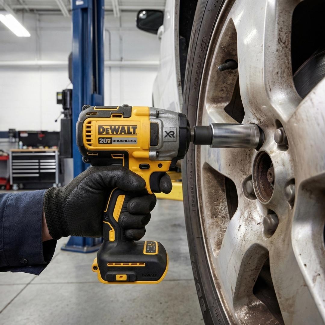 Dewalt DCF880 Cordless Impact Wrench 3250RPM Rechargeable Brushless Impact Wrench Compact 20V Battery Wireless Power Tools