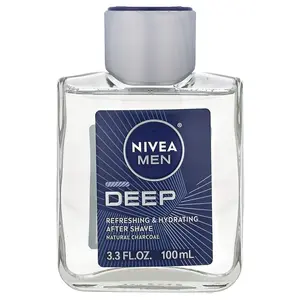 Nivea Men, Deep, Refreshing & Hydrating After Shave, Vanilla & Bourbon, 3.3 fl oz (100 ml)