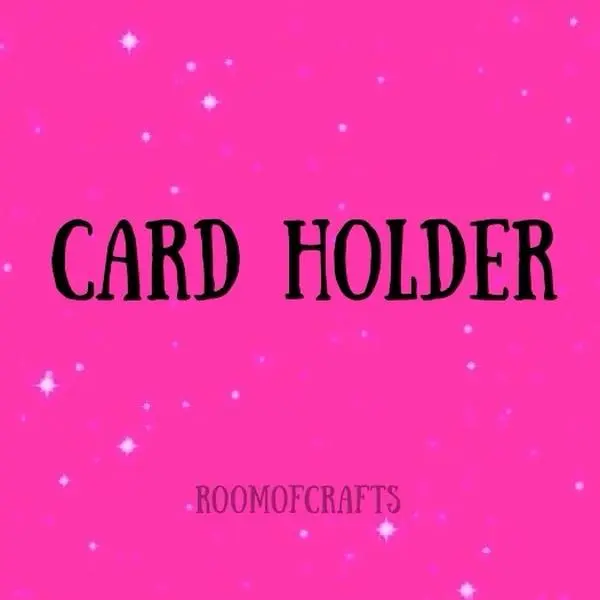 Card holder Card holder