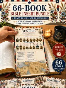 Americana Bible Study Set With Bonus Journaling Pages