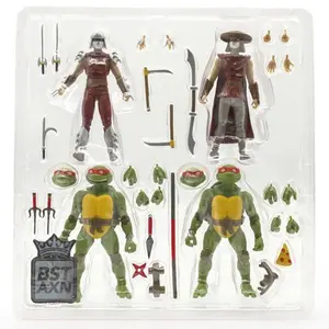 BST AXN Best Action Figures - TMNT - Mirage Comics - 5" Classic Comic 4-Pack #02 Exclusive - The Loyal Subjects